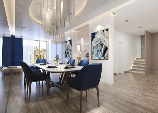 洛陽建業陳公館別墅裝修